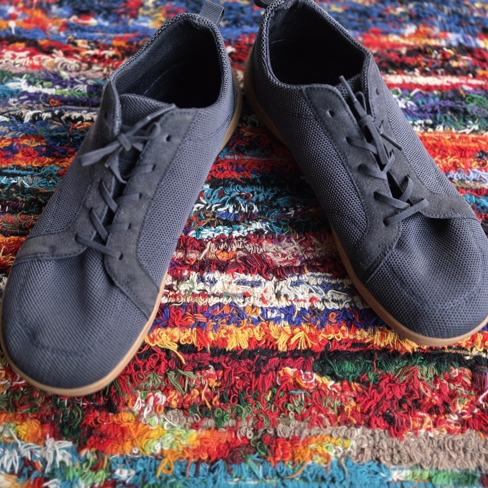Pulltop Felix Navy Blue Barefoot Minimalist Low Top Sneakers Size 10
